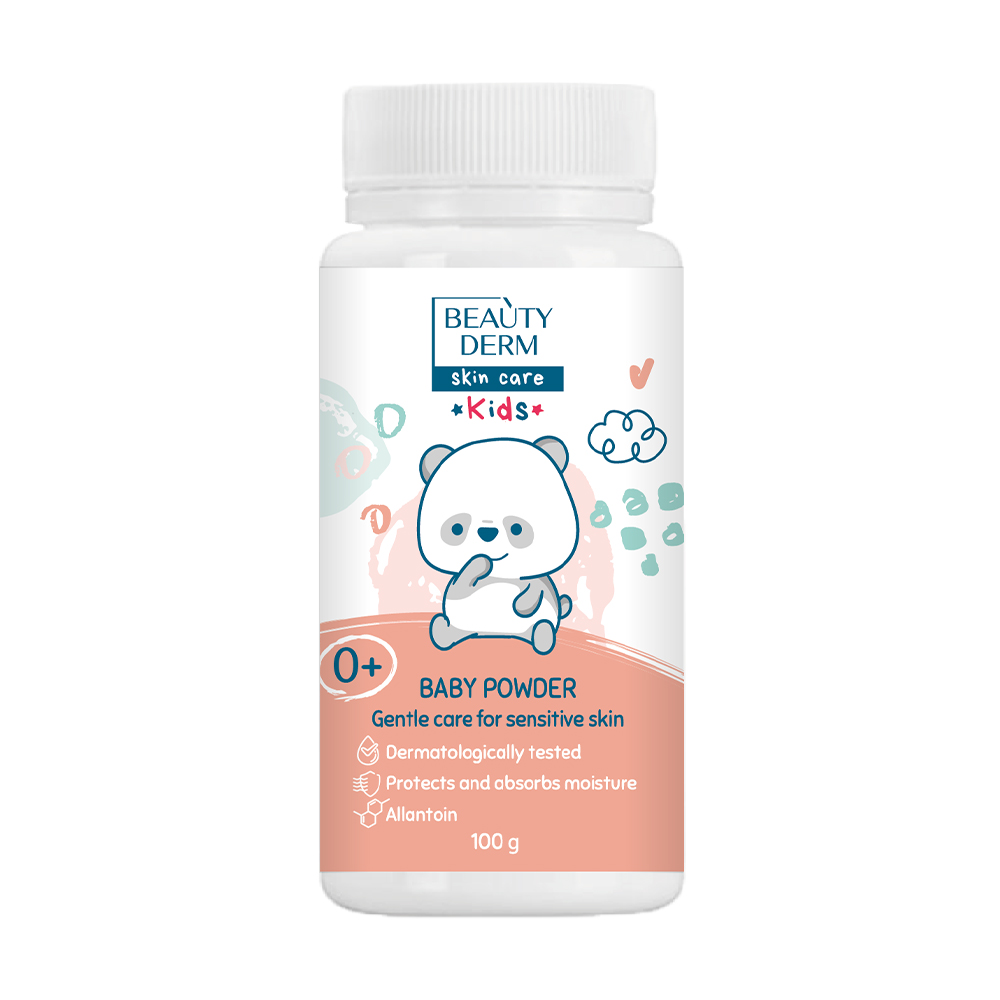 Дитяча присипка BEAUTYDERM Kids Baby Powder, 100 г