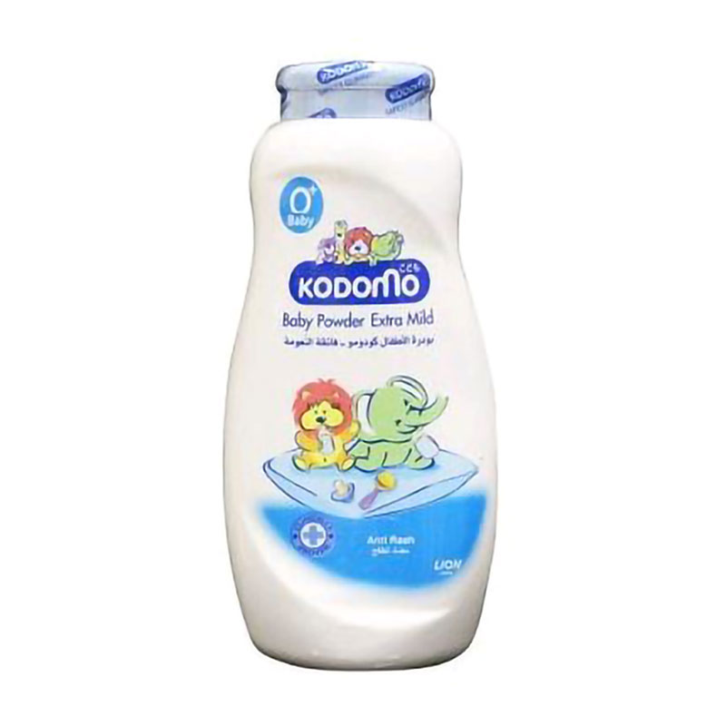 Дитяча присипка Kodomo Baby Powder Extra Mild Anti-Rash від народження, 180 г