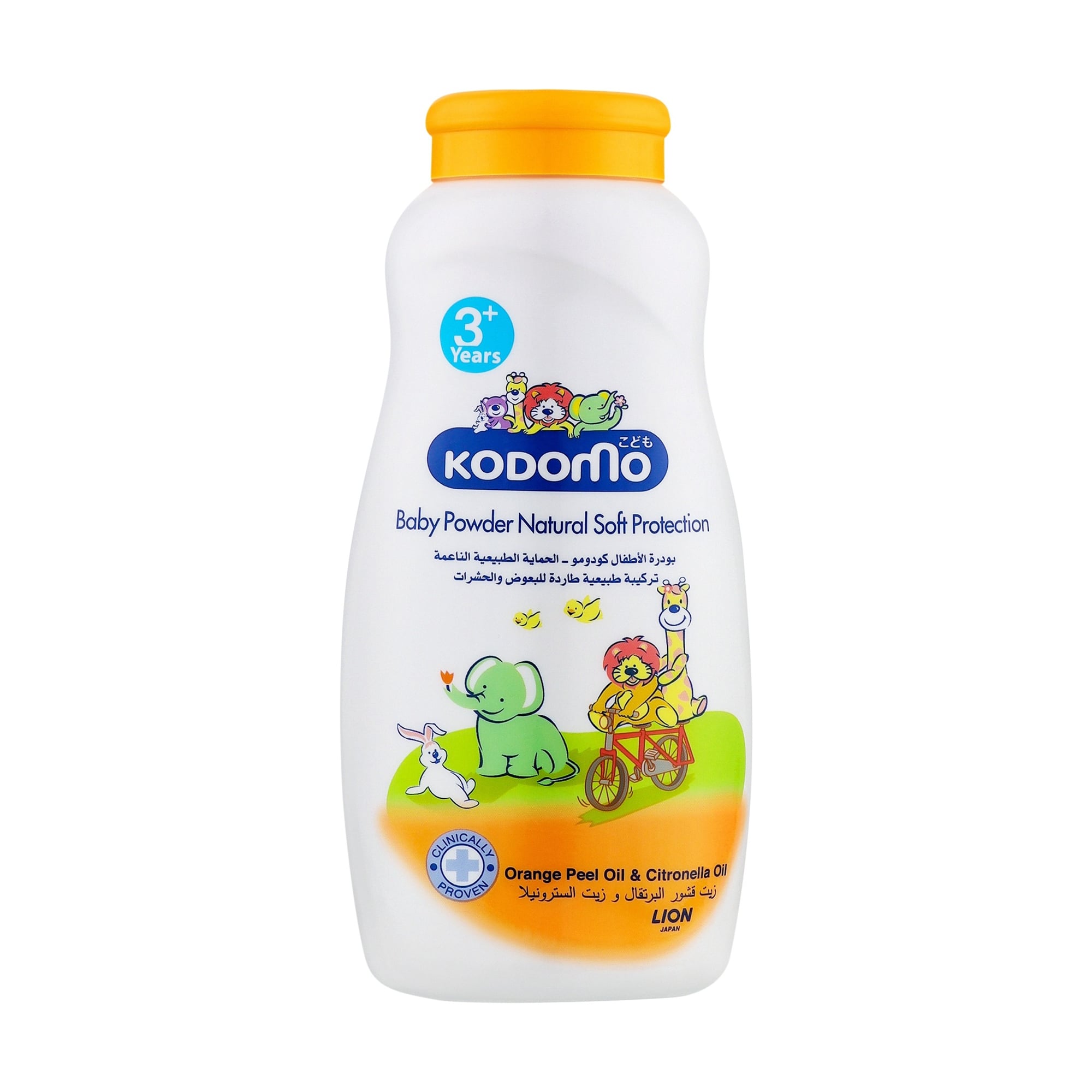 Дитяча присипка Kodomo Baby Powder Natural Soft Protection М'який захист, від 3 років, 180 г